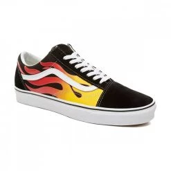 VANS OLD SKOOL FLAME Nero -Tendenza Italia vans vn0a38g1phn old skool flame tutte sneaker uomo 041217201 phn 3