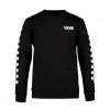 VANS FELPA GIROCOLLO EXPOSITION CHECK BAMBINO Nero -Tendenza Italia vans vn0a3hwcblk felpa girocollo exposition check bambino abbigliamento bambino 041302501 blk 1