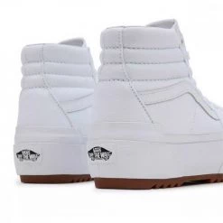 VANS SK8-HI STACKED Bianco -Tendenza Italia vans vn0a4btwl5r sk8 hi stacked tutte sneaker donna 044606901 l5r 3