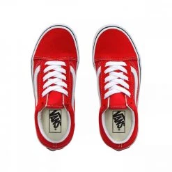 VANS OLD SKOOL LOGO BAMBINO Rosso -Tendenza Italia vans vn0a4buujv6 old skool logo bambino tutte sneaker bambino 044483101 jv6 4