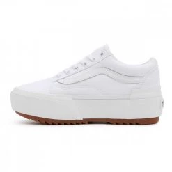 VANS OLD SKOOL STACKED DONNA Bianco -Tendenza Italia vans vn0a4u15l5r old skool stacked donna tutte sneaker donna 044607001 l5r 6