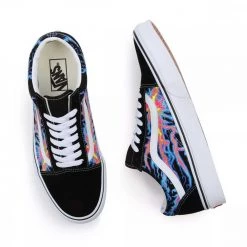 VANS OLD SKOOL ELECTRIC FLAME Multicolor -Tendenza Italia vans vn0a5krfb03 old skool electric flame tutte sneaker uomo 044512601 b03 4