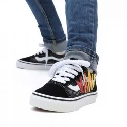 VANS OLD SKOOL LOGO BAMBINO -Tendenza Italia vans vn0a7q5fabx old skool logo bambino tutte sneaker bambino 044483201 abx 5