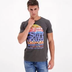 WAIMEA T-SHIRT JOLLA Grigio -Tendenza Italia waimea 4851005 t shirt jolla casual uomo 038146901 15 3