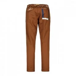 WHITE SAND PANTALONI CHINO CON TERMONASTRATURE A CONTRASTO Marrone -Tendenza Italia white sand 22su6683l20 pantalone chino con termonastarture a contrasto casual uomo 045122601 47 3