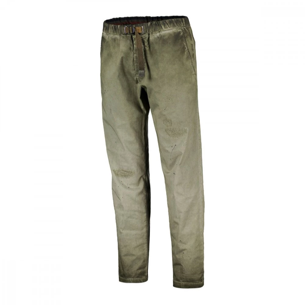 WHITE SAND PANTALONI CHINO EFFETTO MARMORIZZATO Verde 4 WHITE SAND PANTALONI CHINO EFFETTO MARMORIZZATO Verde - immagine 2