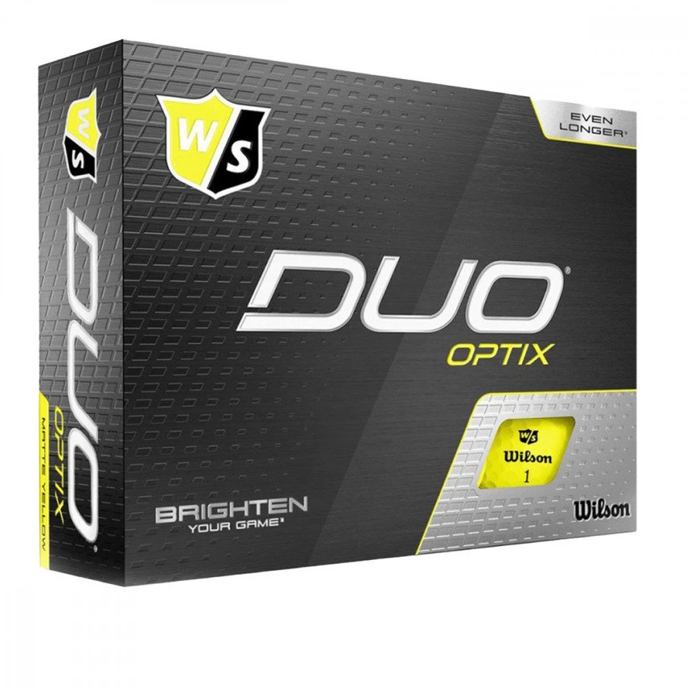 WILSON DUO OPTIX YELLOW 12-BALL 3 WILSON DUO OPTIX YELLOW 12-BALL