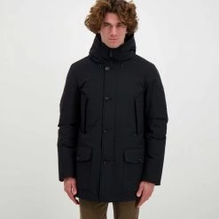 WOOLRICH ARCTIC PARKA STRETCH Nero -Tendenza Italia woolrich cfwoou0465mrut0102 arctic parka stretch giacconi uomo 043916101 100 3