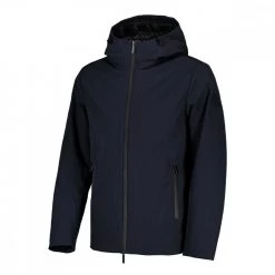 WOOLRICH GIACCA CON CAPPUCCIO PACIFIC Blu