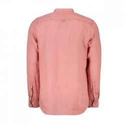 WOOLRICH CAMICIA IN LINO COLLO COREANA Rosa -Tendenza Italia woolrich cfwosi0079mrut2558 camicia in lino collo guru casual uomo 044672801 4355 2