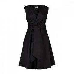 WOOLRICH ABITO CORTO POPLINE DONNA Nero