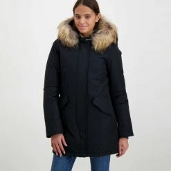 WOOLRICH ARCTIC PARKA RACCOON DONNA -Tendenza Italia woolrich cfwwou0538frut0001 arctic parka raccoon donna giacconi donna 043913301 dkn 3