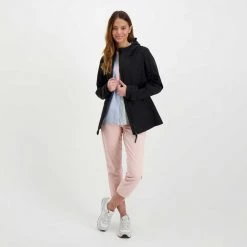 WOOLRICH GIACCA CON CAPPUCCIO LEAVITT DONNA Nero -Tendenza Italia woolrich cfwwou0628frut2886 giacca con cappuccio leavitt donna giacconi donna 044675401 100 6