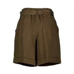 WOOLRICH BERMUDA OUTDOOR VISCOSA LINO DONNA Verde -Tendenza Italia woolrich cfwwsh0020frut3043 short viscosa lino donna casual donna 044675501 6291 3