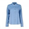 WOOLRICH CAMICIA CHAMBRAY VOLANT DONNA Azzurro