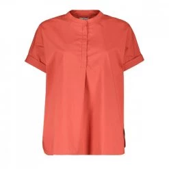 WOOLRICH BLUSA POPLINE DONNA Arancio