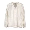 WOOLRICH BLUSA FLUID STRIPE LINO VISCOSA DONNA Bianco -Tendenza Italia woolrich cfwwsi0130frut2942 blusa fluid stripes lino viscosa donna casual donna 044676301 8679 1