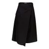 WOOLRICH GONNA PORTAFOGLIO POPLINE DONNA Nero -Tendenza Italia woolrich cfwwsk0042frut3027 gonna popline skirt donna casual donna 044676501 100 1