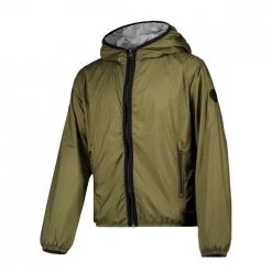 WOOLRICH GIACCA RYKER CON CAPPUCCIO BAMBINO Verde